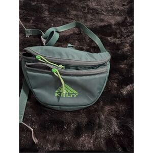 Kelty Warbler Hiking Camping Fanny Lumbar Waist Pack brown tan